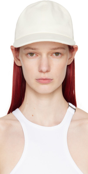 The Attico Brown Cotton Cap (Baseball Hat)
