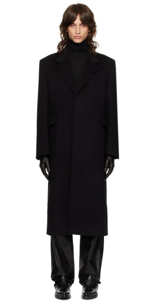 TONYWACK Single-Breasted Tailored Coat