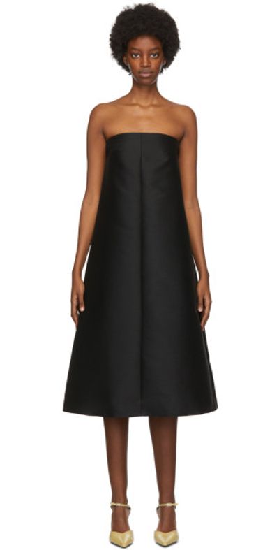 toteme black dress TOTEME - Short Tank Dress Black - M main image 1