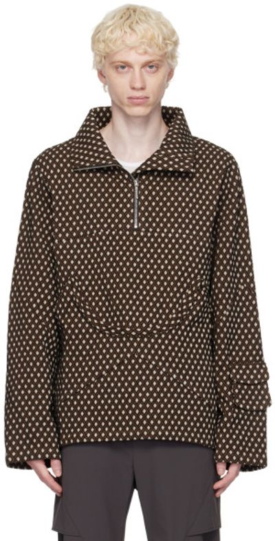 Uncertain Factor Uncertain Factor Brown Nose Guard Sweater