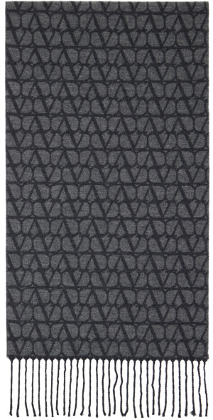 Foulard Valentino En Cachemire Et Soie - Accessoire Luxe Occasion