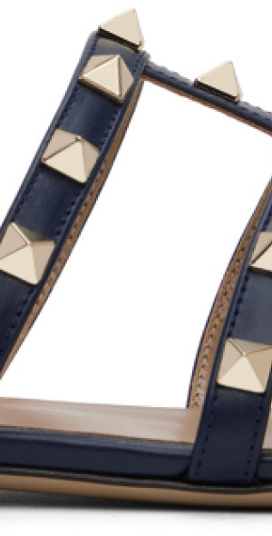 navy rockstud valentino shoes