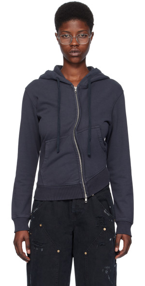 VAQUERA - Navy Twisted Hoodie