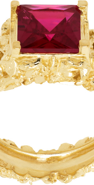 Veneda Carter - Gold VC035 Multi Stone Heart Ring