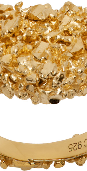 Veneda Carter - SSENSE Exclusive Gold Heart Ring