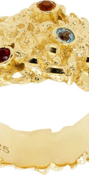 Veneda Carter - Gold VC035 Multi Stone Heart Ring