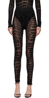 Versace Jeans Couture - Logo Band Leggings