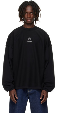 【VETEMENTS】ブラック Make Earth Cool Again フーディ VETEMENTS - Black 'Make Earth Cool Again' Hoodie