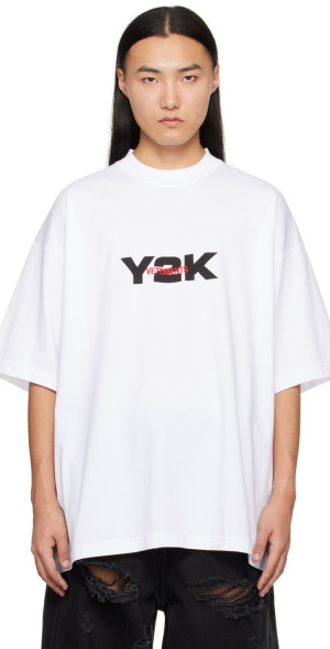 VETEMENTS - White 'Y2K' T-Shirt