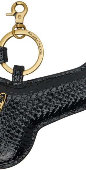 Vivienne Westwood - Black & Gold Penis Keychain