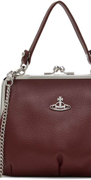 Vivienne Westwood - Burgundy Granny Frame Bag