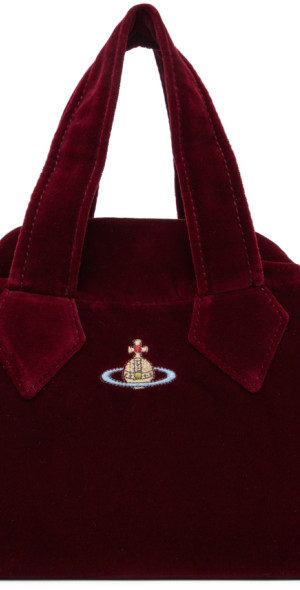 Vivienne Westwood - Burgundy Medium Archive Yasmine Bag
