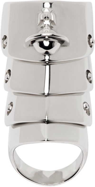 Vivienne Westwood Vivienne Westwood Silver Armour Ring