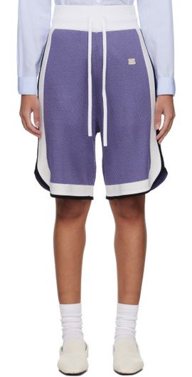 Wales Bonner Wales Bonner Purple Rio Shorts