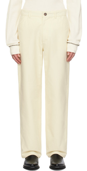 Pantalon Habillé Noir Wood Wood - Taille XS Homme - Coupe Regular - Occasion Très Bon État