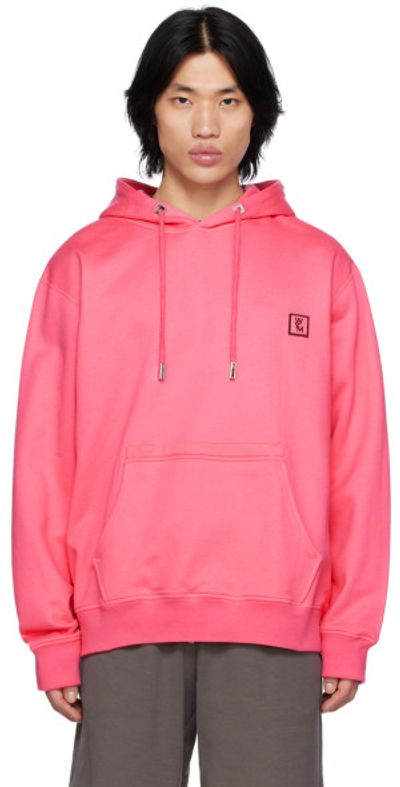 Wooyoungmi Wooyoungmi Pink Printed Hoodie