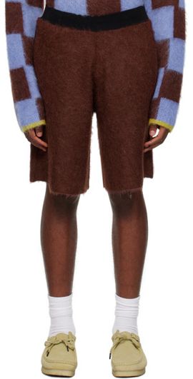 ZANKOV ZANKOV Brown Marcell Shorts