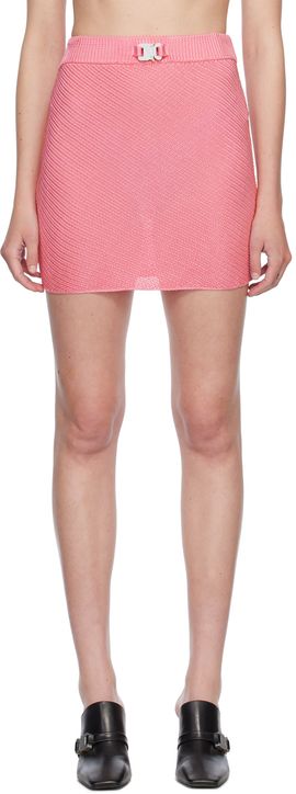 1017 ALYX 9SM 1017 ALYX 9SM Pink Buckle Miniskirt
