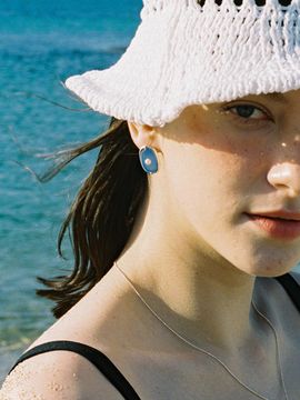 1064STUDIO Exclusive-Sunlighting Earring_Oval ver_4COLOR