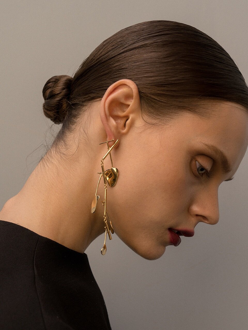 1064STUDIO Gold Mobile Earrings