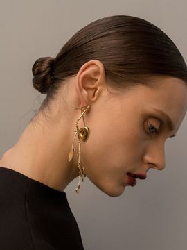 1064STUDIO Gold Mobile Earrings