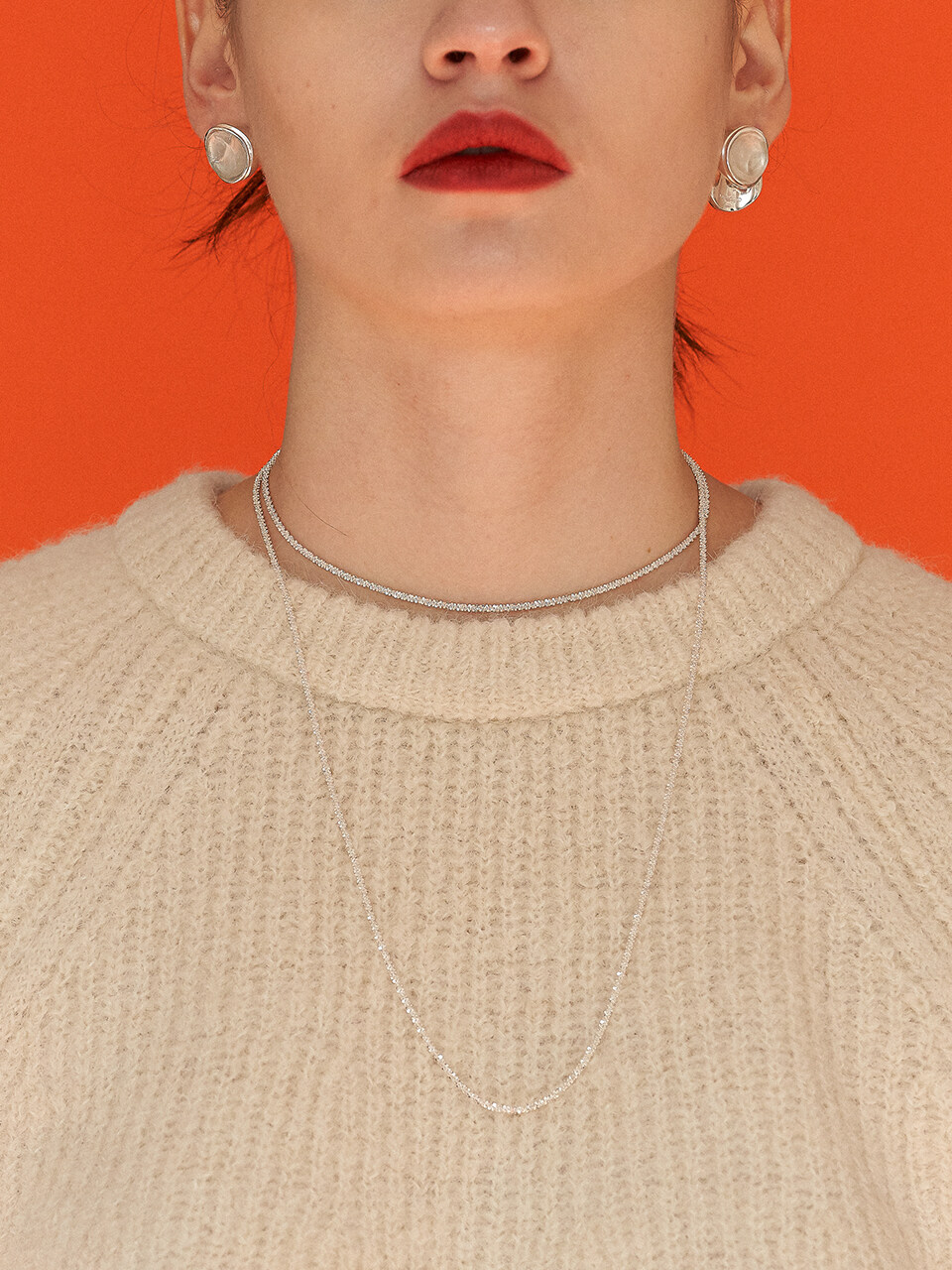 1064STUDIO The Twins 03 Necklace