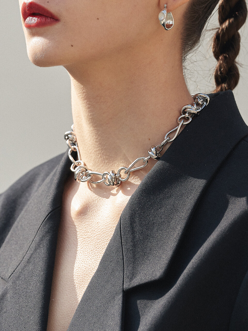 1064STUDIO The Twins 21 Necklace