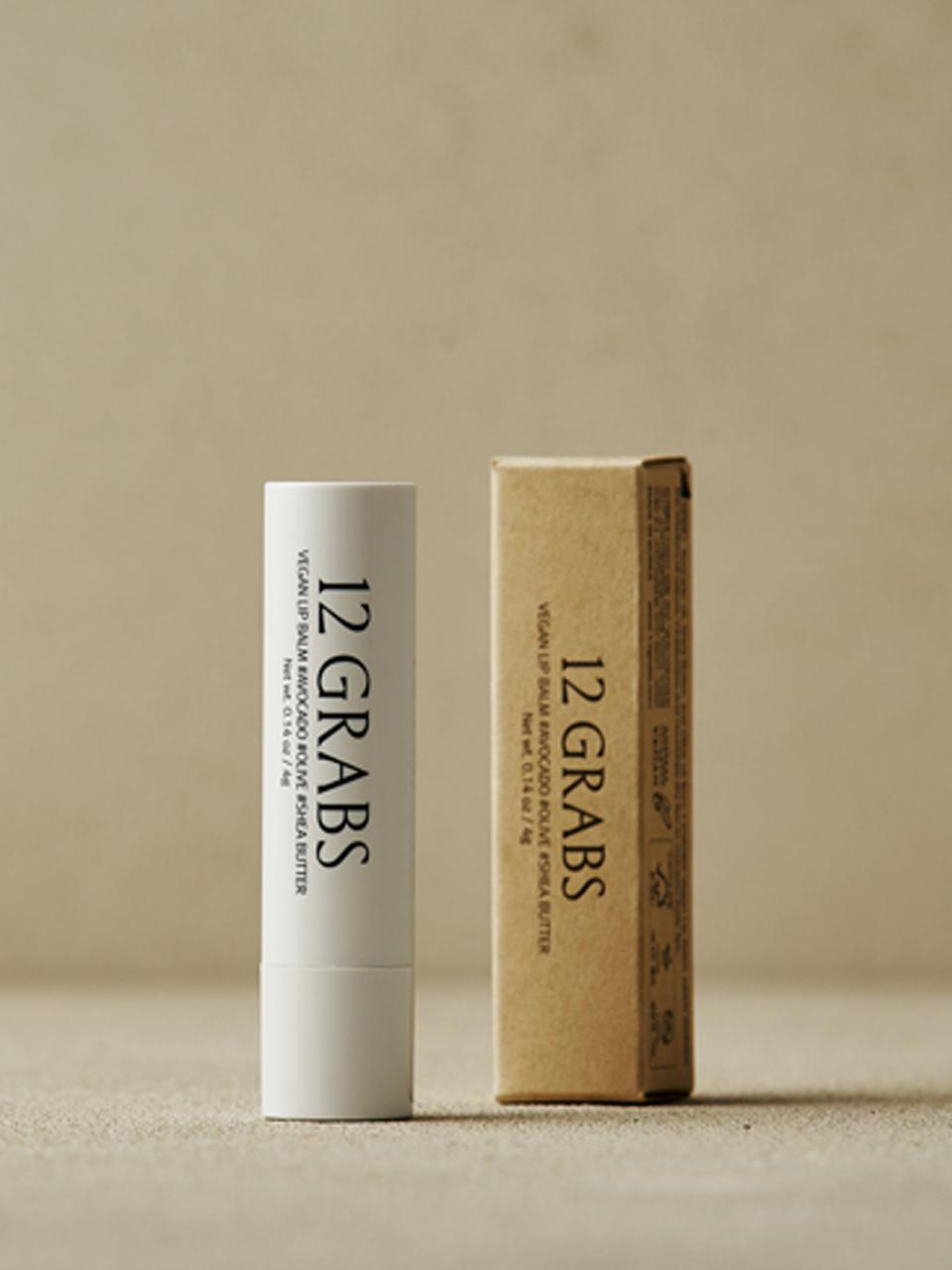 12GRABS Vegan lip balm 4g 1