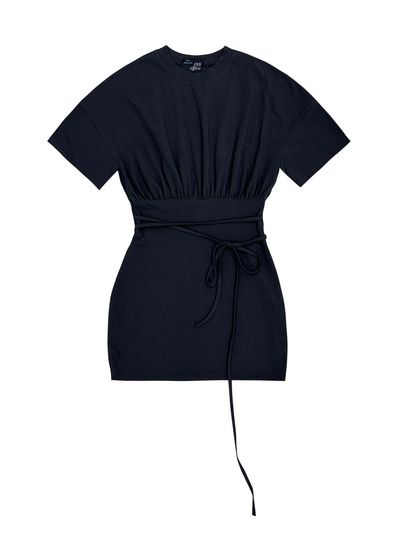 145office goes everywhere dress-charcoal