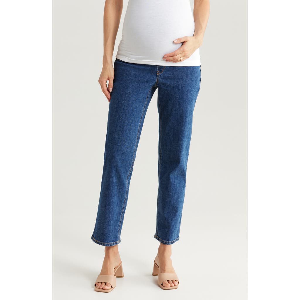 1822 Denim 1822 Denim Over the Bump Dad Straight Leg Maternity Jeans