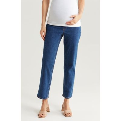 1822 Denim 1822 Denim Over the Bump Dad Straight Leg Maternity Jeans