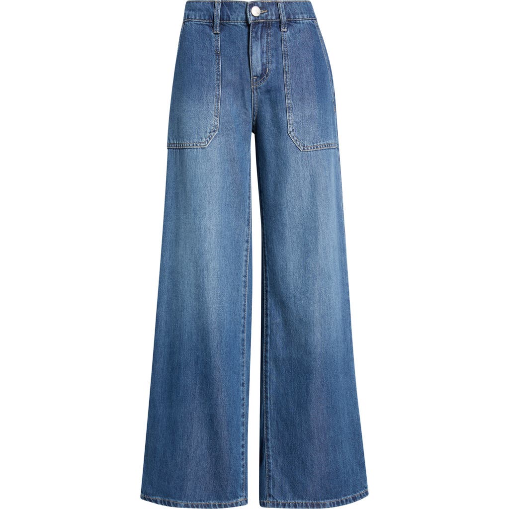 1822 Denim 1822 Denim Utility Pocket Wide Leg Jeans