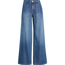 1822 Denim 1822 Denim Utility Pocket Wide Leg Jeans