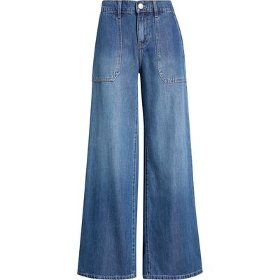 1822 Denim 1822 Denim Utility Pocket Wide Leg Jeans