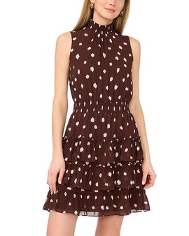 1.state 1.state High Neck Mini Dress