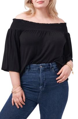 1.STATE 1.STATE Off the Shoulder Knit Top