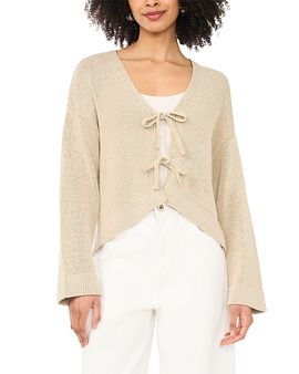 1.state 1.state Tie Front Cardigan