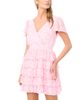 1.state 1.state V Neck Flutter Sleeve Dress - 4