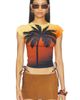 1XBLUE 1XBLUE Palm Tree T-shirt - 1