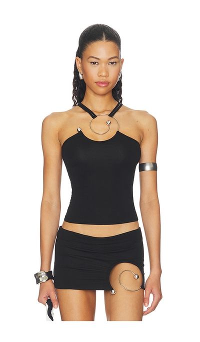 1XBLUE 1XBLUE Spiral Strap Tank Top
