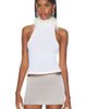 1XBLUE 1XBLUE White Feather Choker Tank - 1