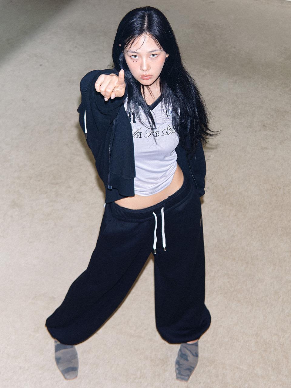 2000 Archives 81 ADJUSTABLE SWEATPANTS (BLACK)