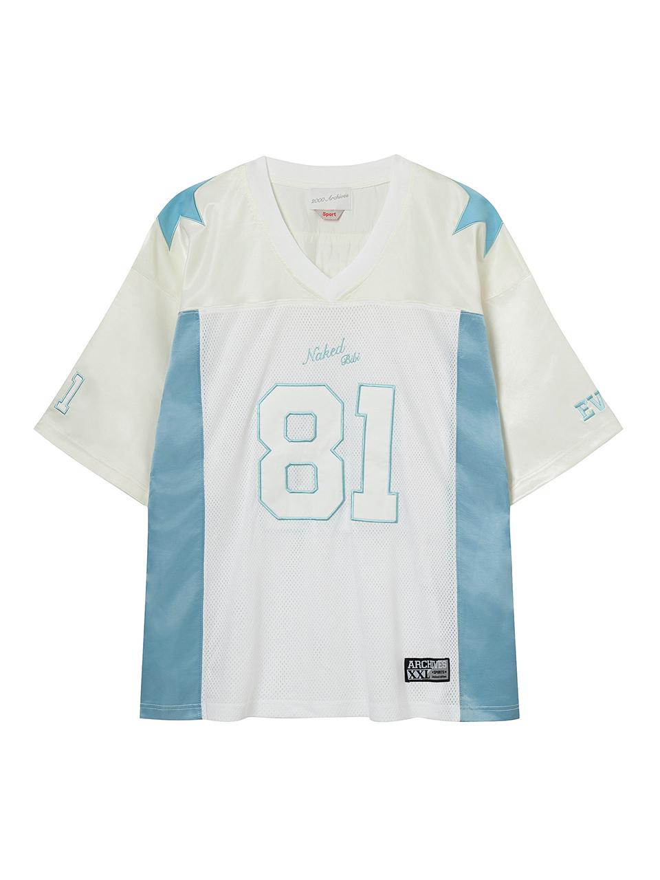 2000 Archives BIBI FOOTBALL T-SHIRT (SKY BLUE)