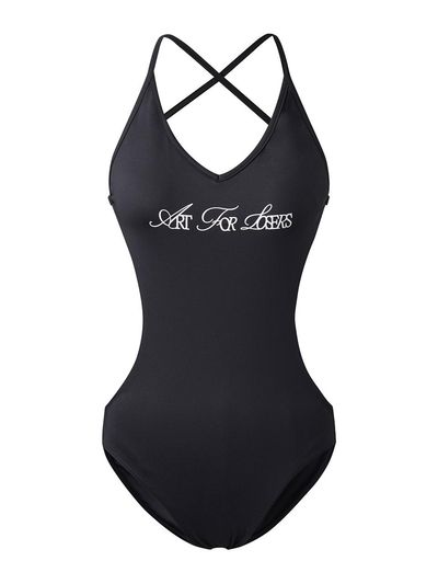 2000 Archives BIBI ONE-PIECE SWIMSUIT (CHARCOAL)