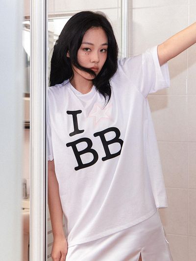 2000 Archives BIBI OVERSIZED T-SHIRT (WHITE)