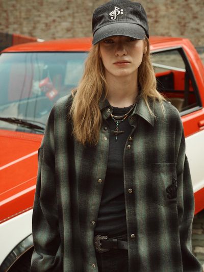2113 studio AUTUMN TRIP SHIRTS DARK GREEN