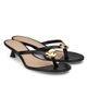 22élevé Women's 40MM Leather Kitten-Heel Sandals - 2