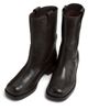 22élevé Women's 40MM Leather Motorcycle Boots - 4
