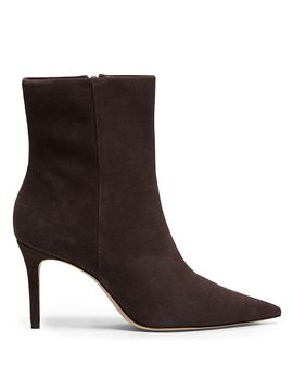 22élevé Women's 85MM Suede Stiletto Booties
