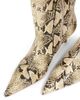 22élevé Women's Croc-Embossed Leather Kitten-Heel Boots - 4